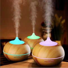 The1stAmerican™ Mistyrious Essential Oil Humidifier Natural Oak Design With Easy