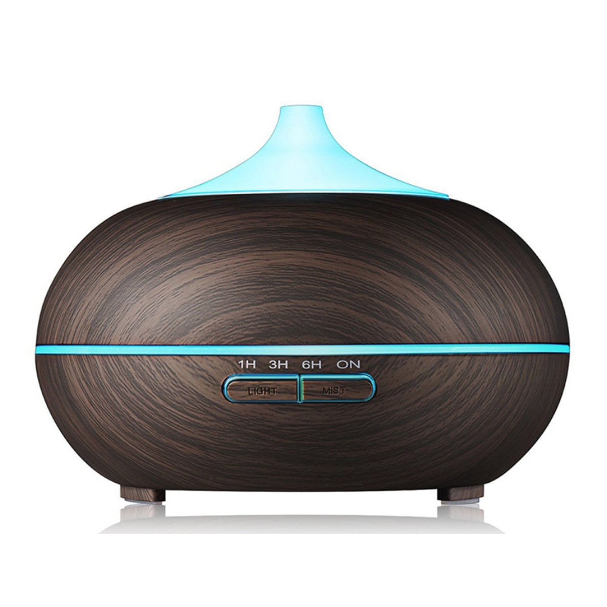 The1stAmerican™ Mistyrious Essential Oil Humidifier Natural Oak Design With Easy