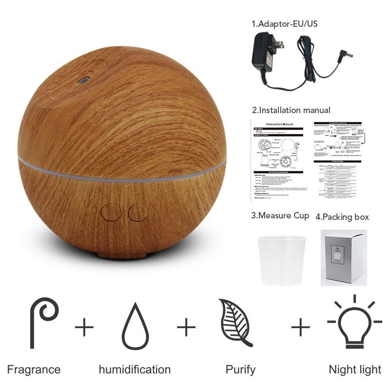 The1stAmerican™ Wooden Design Cool Mist Humidifier