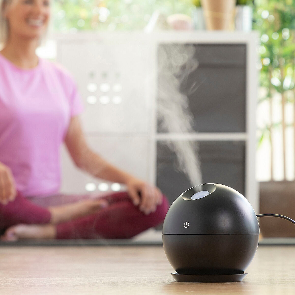 The1stAmerican™ Mini Humidifier Scent Diffuser Black InnovaGoods