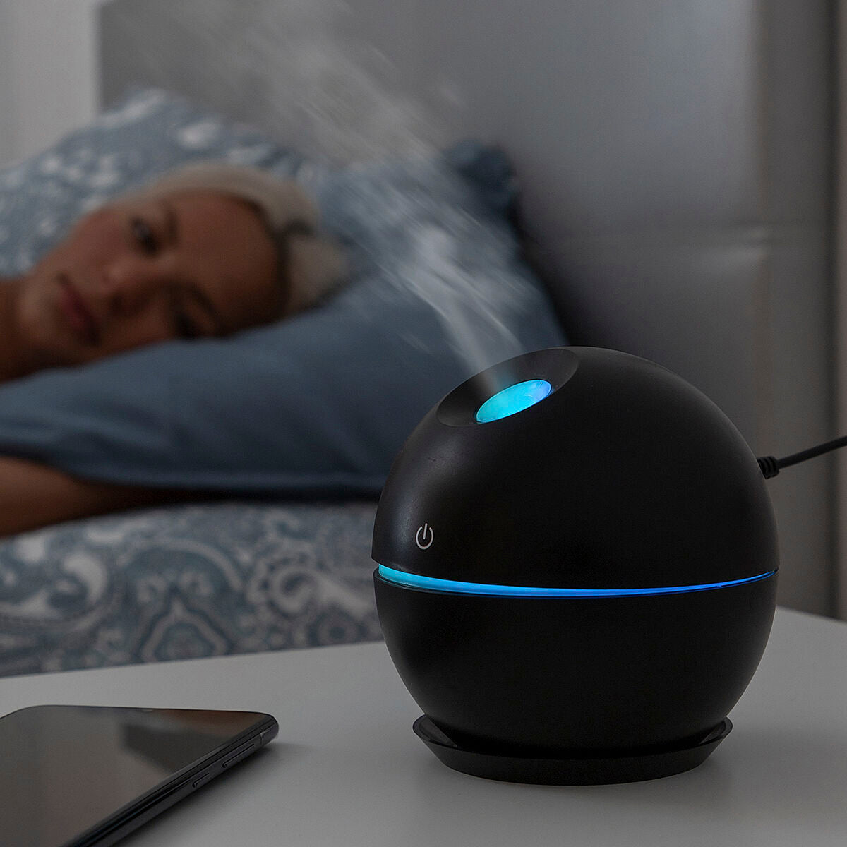 The1stAmerican™ Mini Humidifier Scent Diffuser Black InnovaGoods