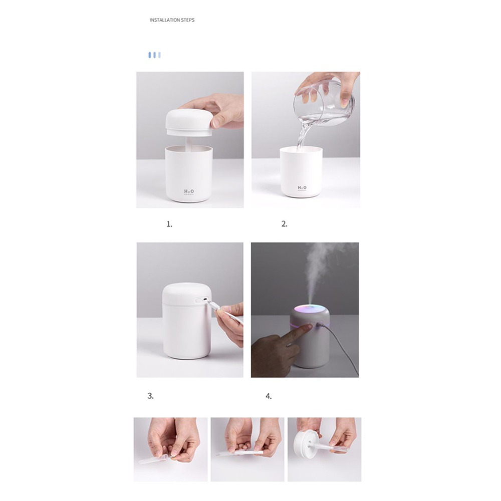 The1stAmerican™ Portable Air Humidifier Aroma Essential Oil Diffuser for Car Home