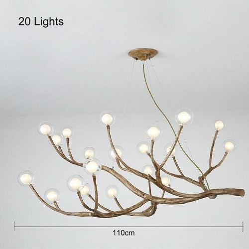 Nordic LED Branch Chandelier Lights Living room Lamps Modern Molecular