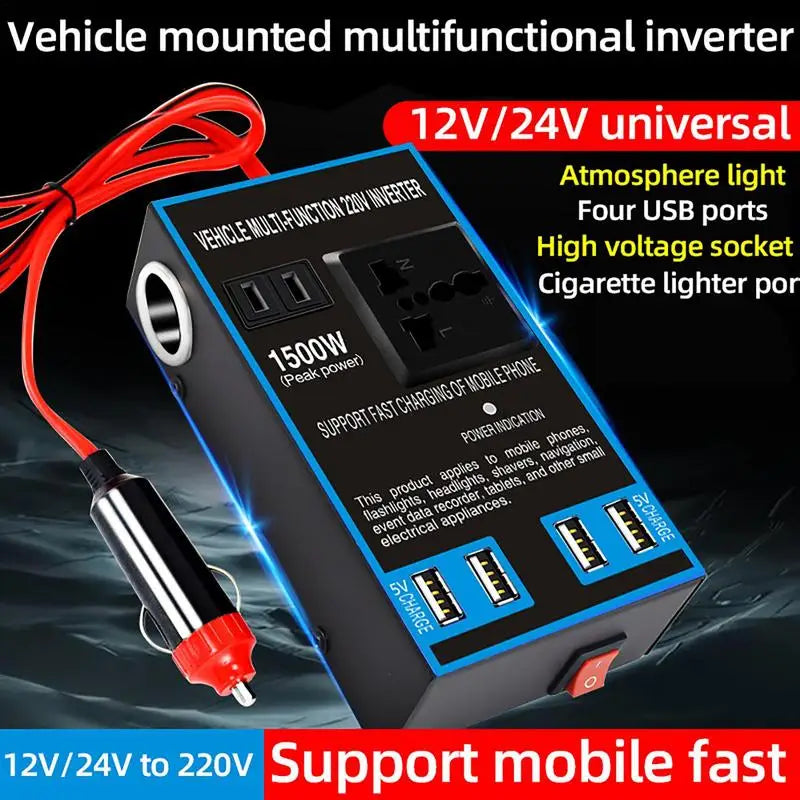 The1stAmerican™ Car Power Inverter