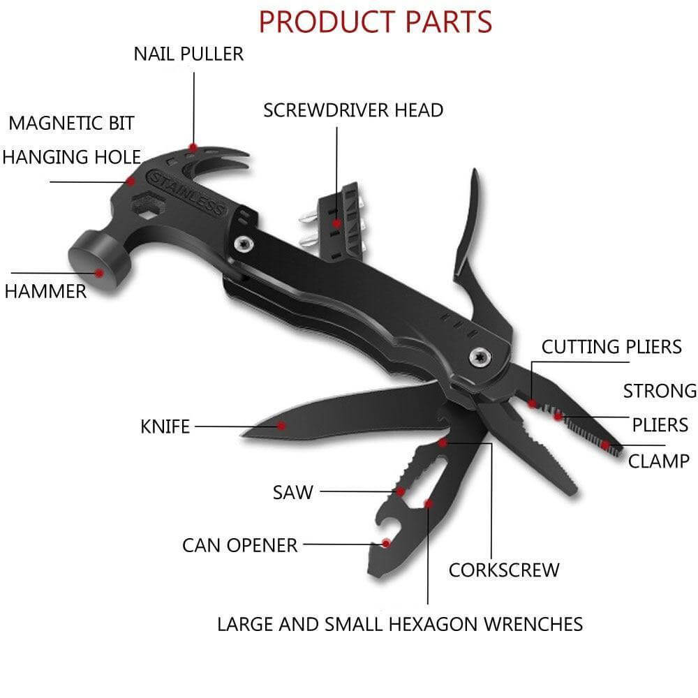 The1stAmerican™ 14-in-1 Multi Tool